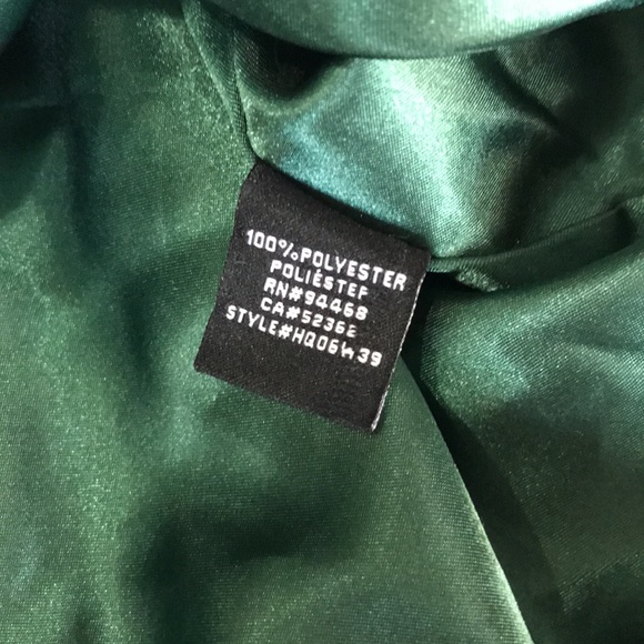 Laundry by Shelli Seagal Faux Fur Shrug Emerald size L - Picture 12 of 13